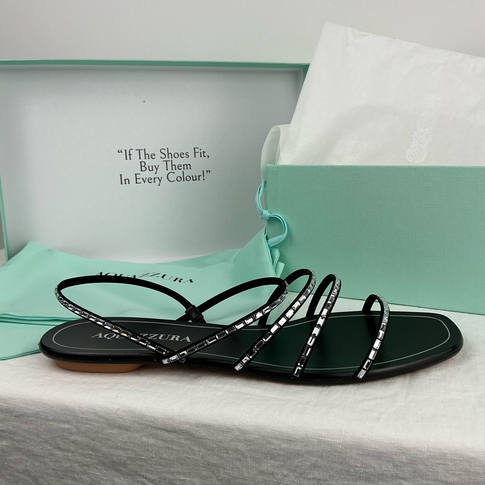 Aquazzura MISTICA SANDAL FLAT - 37 - Picture 7 of 12